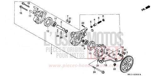 OELPUMPE XR600RT de 1996
